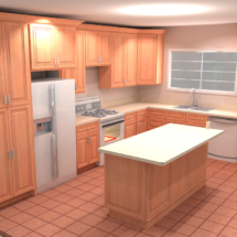 Richins - Kitchen - rendering - full view 071216-A